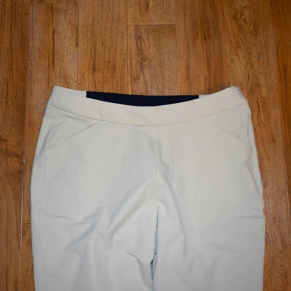 Peter Millar Women's Khaki Ankle Length Golf Pants Sz‎ 8 - Picture 5 of 10